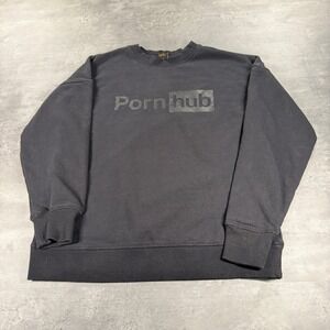 Pornhub Crewneck Sweatshirt Adult S Entertainment OnlyFans Cult Goth Punk Grunge